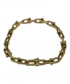 TIFFANY & Co.ティファニー）の古着「ハードウェア スモールリンク/Tiffany HardWear Small Link Bracelet/ゴールドジュエリー/ハイジュエリー」
