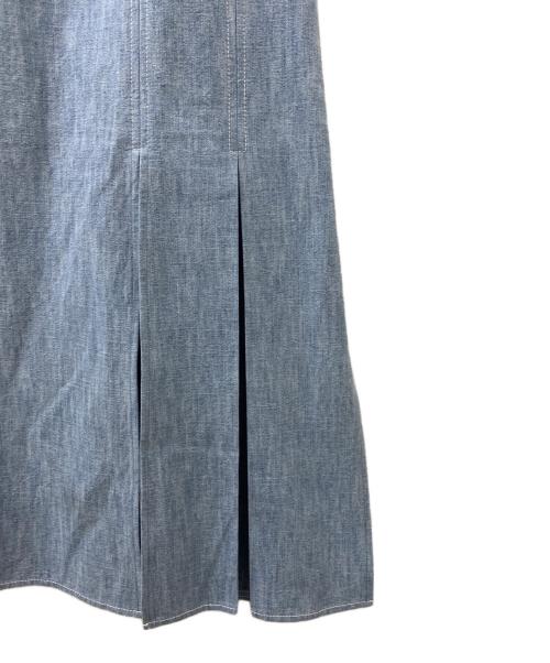 FENDI（フェンディ）FENDI (フェンディ) デニムスリットスカート スカイブルー サイズ:40の古着・服飾アイテム