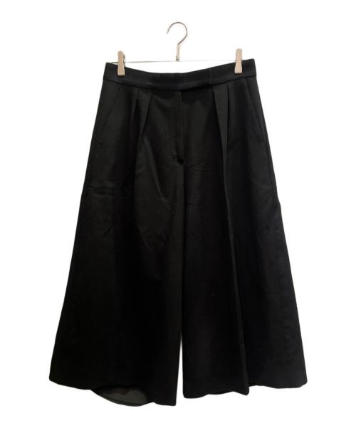 MaxMara（マックスマーラ）MaxMara (マックスマーラ) キャメルガウチョパンツ ブラック サイズ:44の古着・服飾アイテム