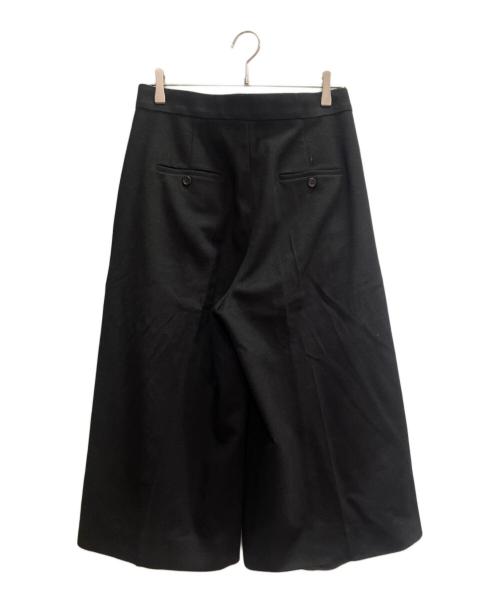 MaxMara（マックスマーラ）MaxMara (マックスマーラ) キャメルガウチョパンツ ブラック サイズ:44の古着・服飾アイテム