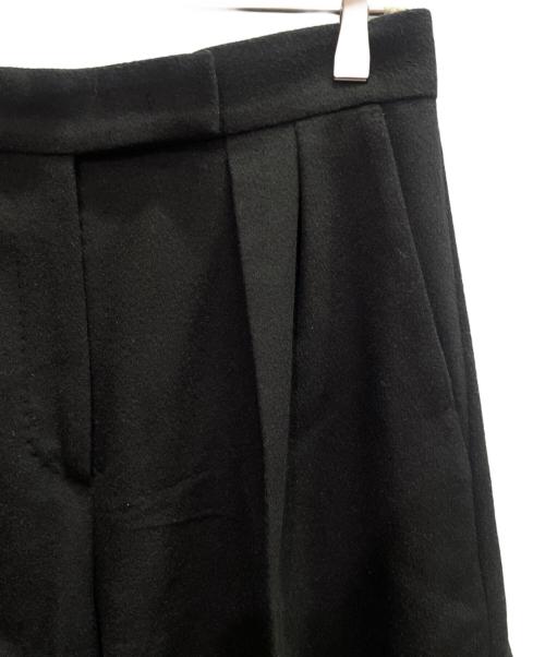 MaxMara（マックスマーラ）MaxMara (マックスマーラ) キャメルガウチョパンツ ブラック サイズ:44の古着・服飾アイテム