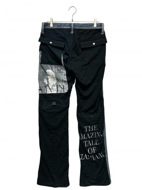 UNDERCOVER（アンダーカバー）UNDERCOVER (アンダーカバー) ドッキング ブッシュ デニム パンツ インディゴ サイズ:3の古着・服飾アイテム