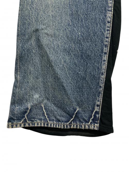 UNDERCOVER（アンダーカバー）UNDERCOVER (アンダーカバー) ドッキング ブッシュ デニム パンツ インディゴ サイズ:3の古着・服飾アイテム