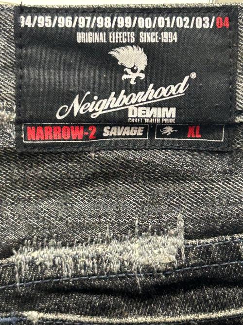 NEIGHBORHOOD（ネイバーフッド）NEIGHBORHOOD (ネイバーフッド) 04 METAL SAVAGE NARROW グレー サイズ:XLの古着・服飾アイテム
