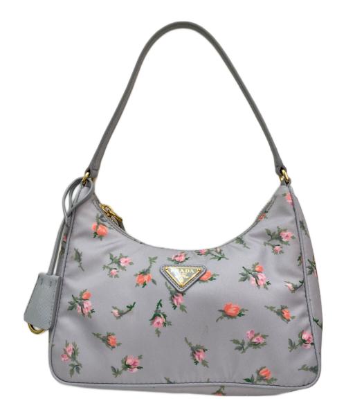 PRADA（プラダ）PRADA (プラダ) Re-Edition ハンドバッグ スカイブルーの古着・服飾アイテム