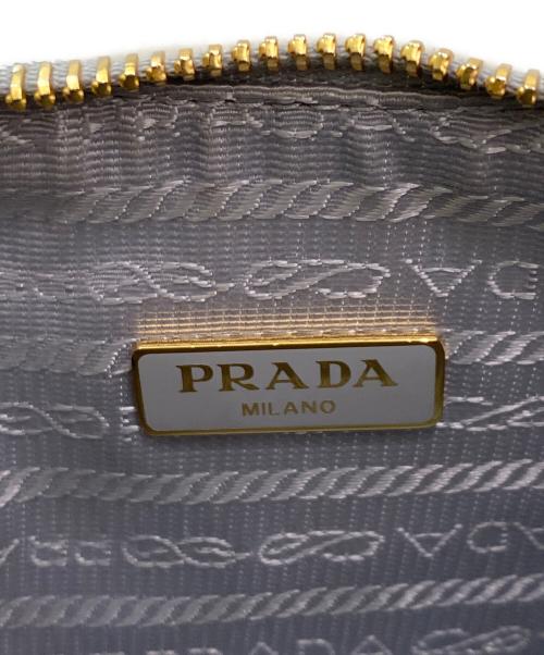 PRADA（プラダ）PRADA (プラダ) Re-Edition ハンドバッグ スカイブルーの古着・服飾アイテム