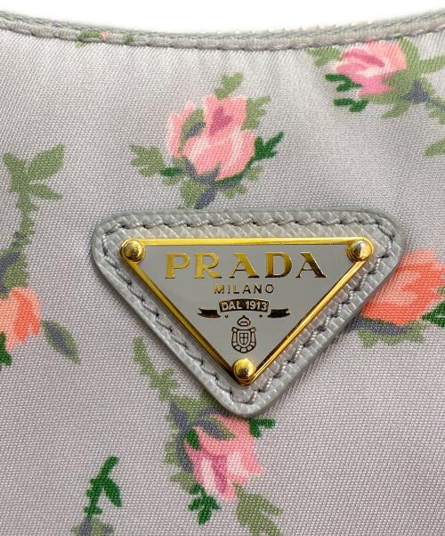 PRADA（プラダ）PRADA (プラダ) Re-Edition ハンドバッグ スカイブルーの古着・服飾アイテム