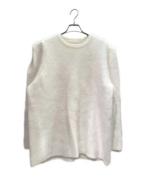 AMOMMA（アモマ）AMOMMA (アモマ) WOOL PUFF SHOULDER KNIT/AMOMMA/BLK / F ホワイト サイズ:-の古着・服飾アイテム
