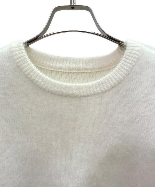 AMOMMA（アモマ）AMOMMA (アモマ) WOOL PUFF SHOULDER KNIT/AMOMMA/BLK / F ホワイト サイズ:-の古着・服飾アイテム