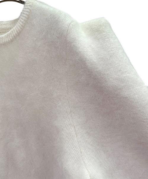 AMOMMA（アモマ）AMOMMA (アモマ) WOOL PUFF SHOULDER KNIT/AMOMMA/BLK / F ホワイト サイズ:-の古着・服飾アイテム