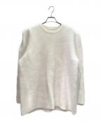 AMOMMAアモマ）の古着「WOOL PUFF SHOULDER KNIT/AMOMMA/BLK / F」｜ホワイト