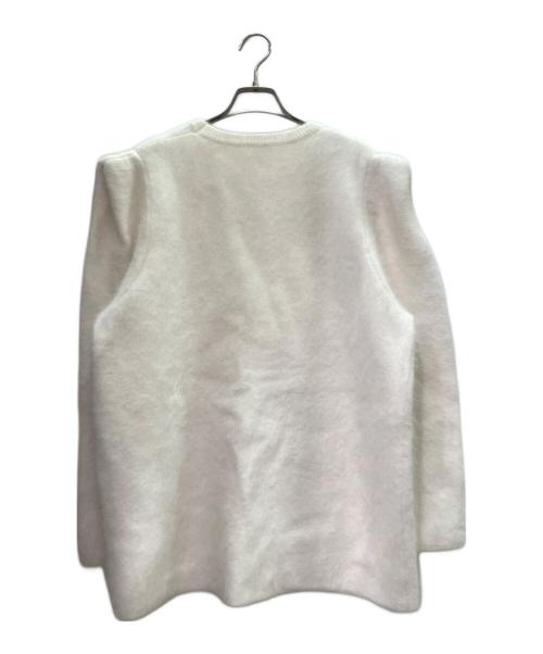 AMOMMA（アモマ）AMOMMA (アモマ) WOOL PUFF SHOULDER KNIT/AMOMMA/BLK / F ホワイト サイズ:-の古着・服飾アイテム