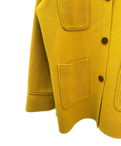 ANTEPRIMA（アンテプリマ）ANTEPRIMA (アンテプリマ) ニットジャケット マスタード サイズ:38の古着・服飾アイテム