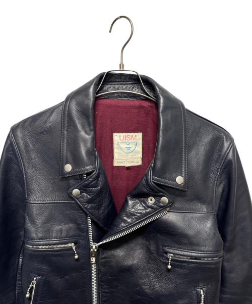 UNDERCOVER（アンダーカバー）UNDERCOVER (アンダーカバー) 08ライダース ダークネイビー サイズ:4の古着・服飾アイテム