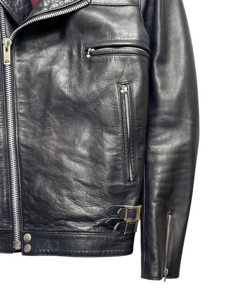 UNDERCOVER（アンダーカバー）UNDERCOVER (アンダーカバー) 08ライダース ダークネイビー サイズ:4の古着・服飾アイテム