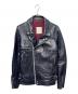 UNDERCOVER（アンダーカバー）の古着「08ライダース」｜ダークネイビー