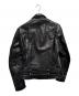 JUNYA WATANABE MAN (ジュンヤワタナベマン) VANSON (バンソン) カウレザージャケット AD2007 ブラック サイズ:M：80000円