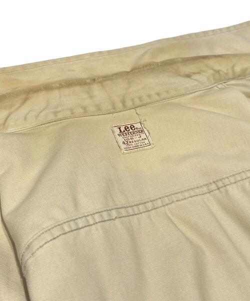LEE（リー）LEE (リー) WESTERNER JKT(ウエスターナージャケット) アイボリー サイズ:42の古着・服飾アイテム