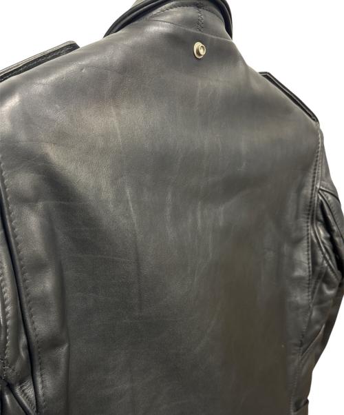 Schott（ショット）Schott (ショット) ライダースジャケット/バイカータグ後期/80s ブラック サイズ:40の古着・服飾アイテム