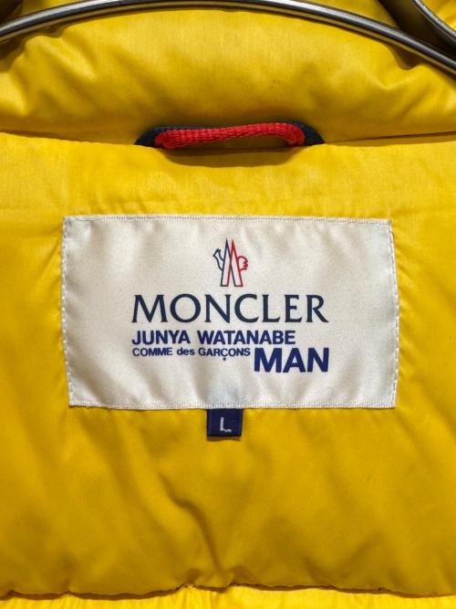 MONCLER（モンクレール）MONCLER (モンクレール) JUNYA WATANABE MAN (ジュンヤワタナベマン) ウール チェックダウンジャケット.ダウンジャケット ネイビー×グレー サイズ:Lの古着・服飾アイテム