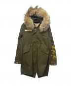 Mastermind JAPANマスターマインド ジャパン）の古着「モッズコート」｜カーキ