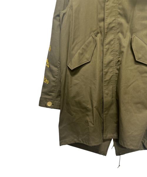 Mastermind JAPAN（マスターマインド ジャパン）Mastermind JAPAN (マスターマインド ジャパン) モッズコート カーキ サイズ:Lの古着・服飾アイテム