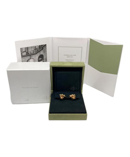VAN CLEEF & ARPELS（ヴァンクリーフ＆アーペル）VAN CLEEF & ARPELS (ヴァンクリーフ＆アーペル) Frivole 3-Flower Earrings Mini フリヴォルイヤリング 3フラワー ミニモデル/VCARP2DV00 サイズ:MINI/ミニの古着・服飾アイテム