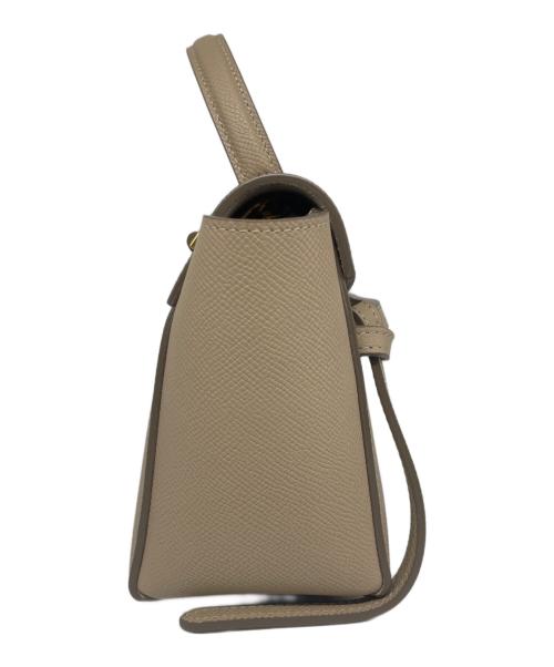 CELINE（セリーヌ）CELINE (セリーヌ) PICO BELT BAG/ベルトバッグ ベージュの古着・服飾アイテム