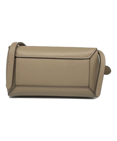CELINE（セリーヌ）CELINE (セリーヌ) PICO BELT BAG/ベルトバッグ ベージュの古着・服飾アイテム