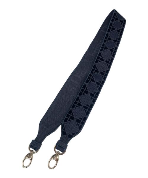 Christian Dior（クリスチャン ディオール）Christian Dior (クリスチャン ディオール) レディ D-ライト LADY D-LITE ミディアムバッグ ネイビー サイズ:ミディアムの古着・服飾アイテム