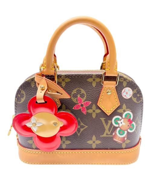 LOUIS VUITTON（ルイ ヴィトン）LOUIS VUITTON (ルイ ヴィトン) ナノ・アルマ ヴィヴィエンヌ ホリデーコレクション 2WAYバッグ ブラウンの古着・服飾アイテム