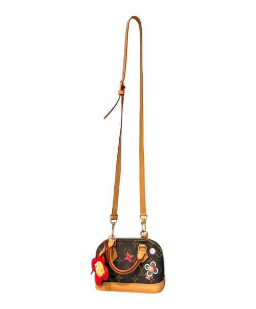 LOUIS VUITTON（ルイ ヴィトン）LOUIS VUITTON (ルイ ヴィトン) ナノ・アルマ ヴィヴィエンヌ ホリデーコレクション 2WAYバッグ ブラウンの古着・服飾アイテム