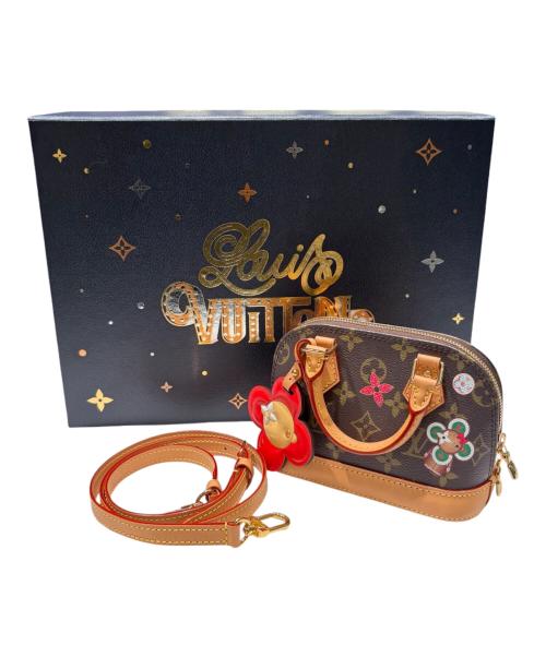 LOUIS VUITTON（ルイ ヴィトン）LOUIS VUITTON (ルイ ヴィトン) ナノ・アルマ ヴィヴィエンヌ ホリデーコレクション 2WAYバッグ ブラウンの古着・服飾アイテム