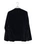 Maison Margiela (メゾンマルジェラ) ベロアノーカラージャケット ブラック サイズ:46：60000円