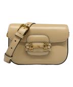 GUCCIグッチ）の古着「ホースビット 1955 スモール ショルダーバッグ」｜ベージュ