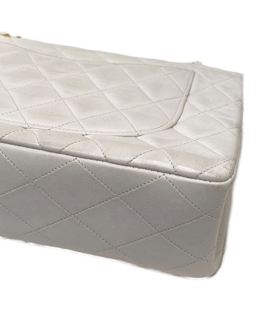 CHANEL（シャネル）CHANEL (シャネル) ダブルフラップマトラッセ23 ホワイト サイズ:23の古着・服飾アイテム