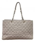 CHANELシャネル）の古着「ココマークトートバッグ」｜グレー