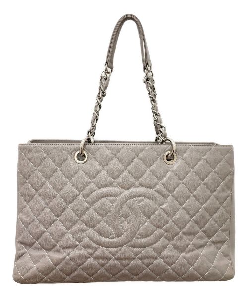 CHANEL（シャネル）CHANEL (シャネル) ココマークトートバッグ グレー サイズ:-の古着・服飾アイテム