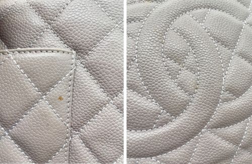 CHANEL（シャネル）CHANEL (シャネル) ココマークトートバッグ グレー サイズ:-の古着・服飾アイテム