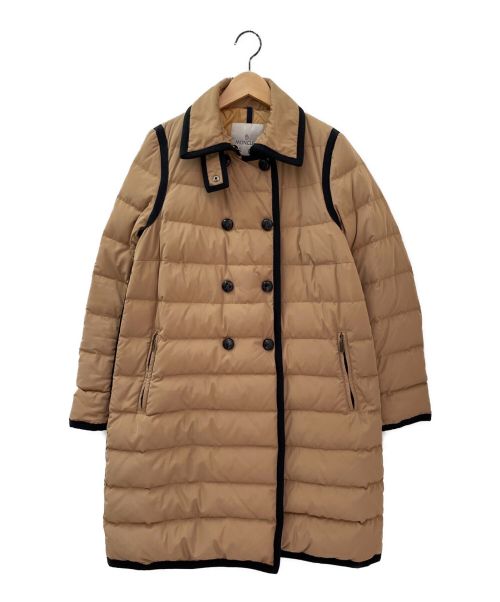 MONCLER（モンクレール）MONCLER (モンクレール) GAZELLE ダウンコート ベージュ サイズ:０の古着・服飾アイテム