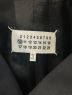 中古・古着 Maison Margiela (メゾンマルジェラ) 再構築トレンチコート ブラック サイズ:44：89800円