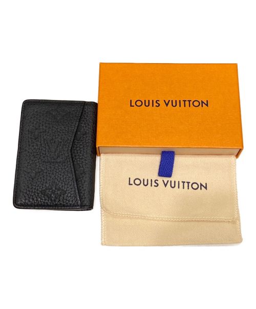 LOUIS VUITTON（ルイ ヴィトン）LOUIS VUITTON (ルイ ヴィトン) モノグラム オーガナイザー ドゥポッシュ ブラックの古着・服飾アイテム