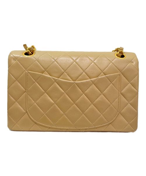 CHANEL（シャネル）CHANEL (シャネル) ダブルフラップマトラッセ23 ベージュ サイズ:23の古着・服飾アイテム