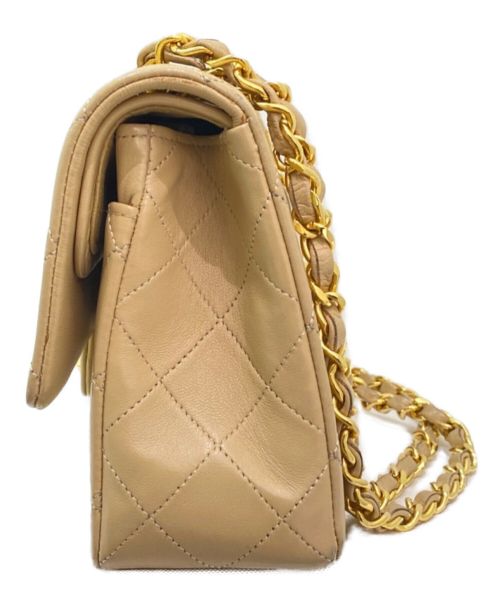 CHANEL（シャネル）CHANEL (シャネル) ダブルフラップマトラッセ23 ベージュ サイズ:23の古着・服飾アイテム