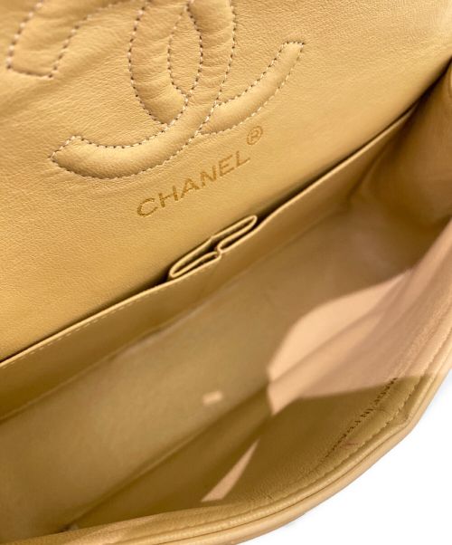 CHANEL（シャネル）CHANEL (シャネル) ダブルフラップマトラッセ23 ベージュ サイズ:23の古着・服飾アイテム