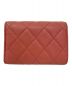 CHANEL (シャネル) マトラッセスモールフラップウォレット ピンク サイズ:-：39800円