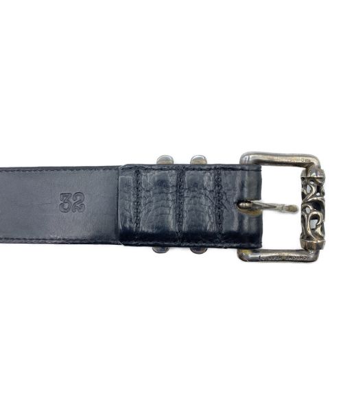 CHROME HEARTS（クロムハーツ）CHROME HEARTS (クロムハーツ) ローラーベルト ブラック サイズ:32の古着・服飾アイテム