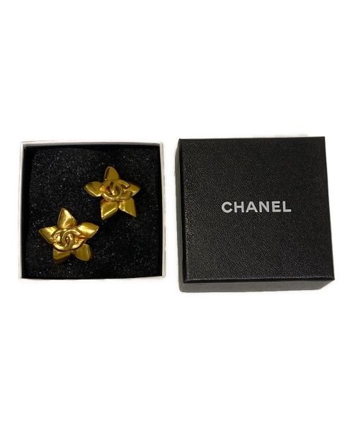 CHANEL（シャネル）CHANEL (シャネル) ヴィンテージココマークイヤリング ゴールドの古着・服飾アイテム