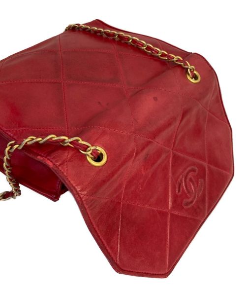 CHANEL（シャネル）CHANEL (シャネル) チェーンショルダーバッグ レッド サイズ:-の古着・服飾アイテム