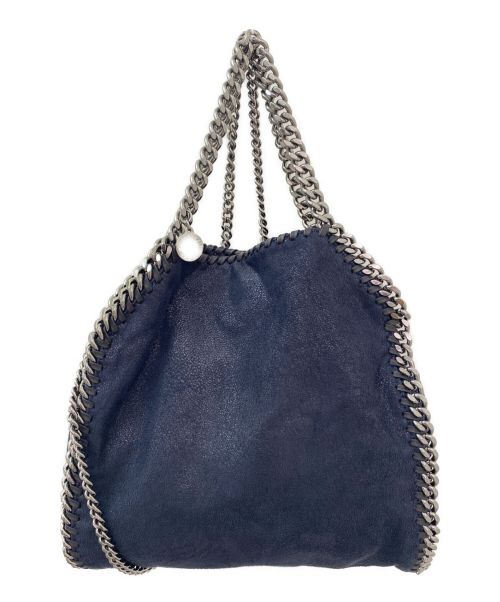 STELLA McCARTNEY（ステラマッカートニー）STELLA McCARTNEY (ステラマッカートニー) ファラベラミニトート ネイビー×シルバー サイズ:ミニの古着・服飾アイテム